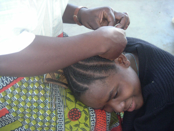Chaina�s new hair-do