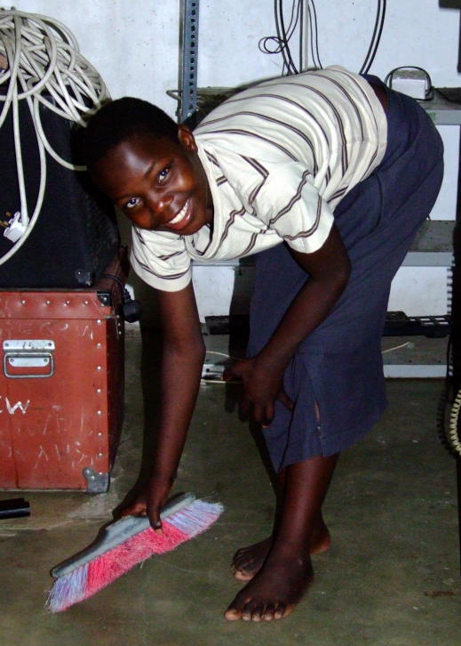 Joy sweeping