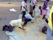 Maize drying